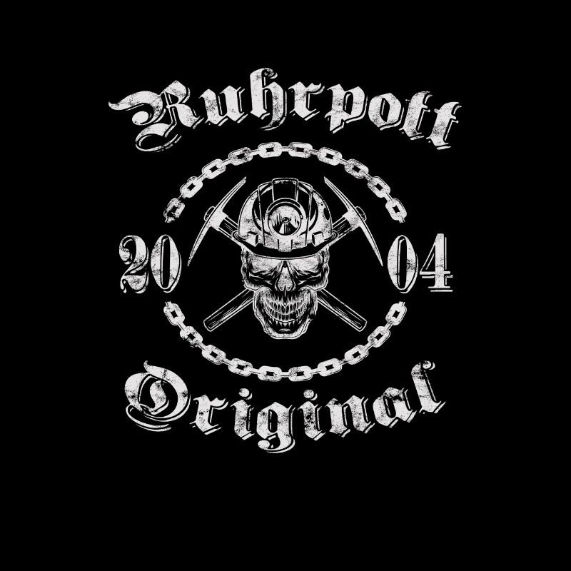 2004 Geburtstag Ruhrpott Original Schädel