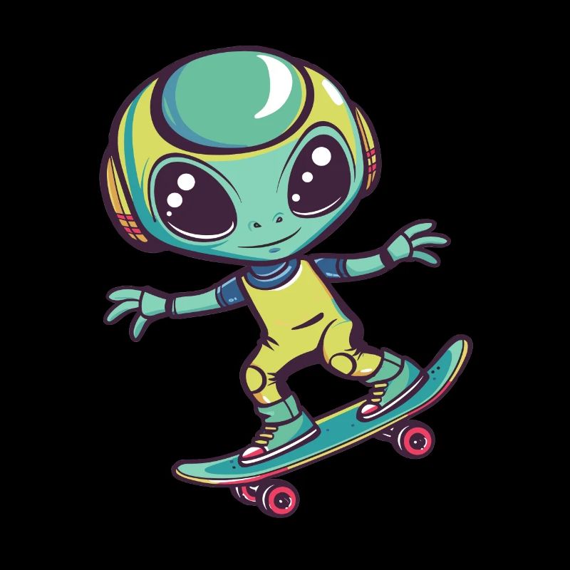 Skater Alien