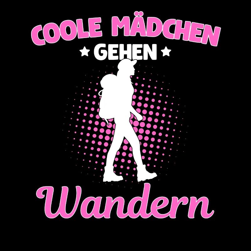 Coole Mädchen Gehen Wandern