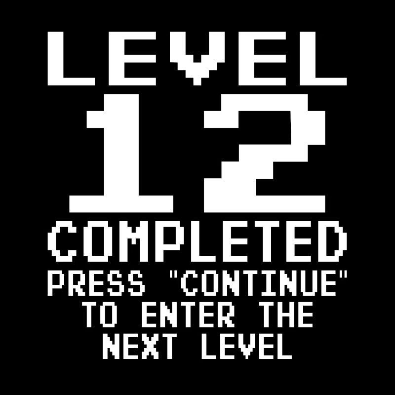 12th Birthday - Level 12 Complete Vintage
