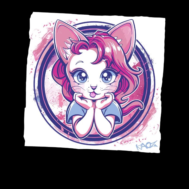 Chat Anime Comique Vous Regardez