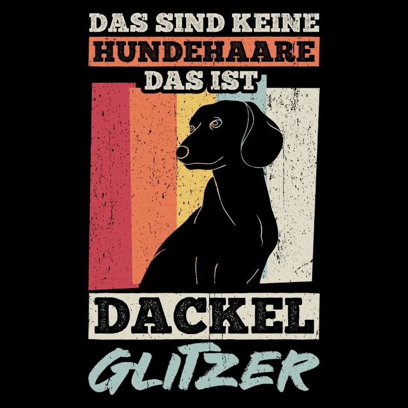 Ce ne sont pas des poils de chien, ce sont des paillettes de teckel
