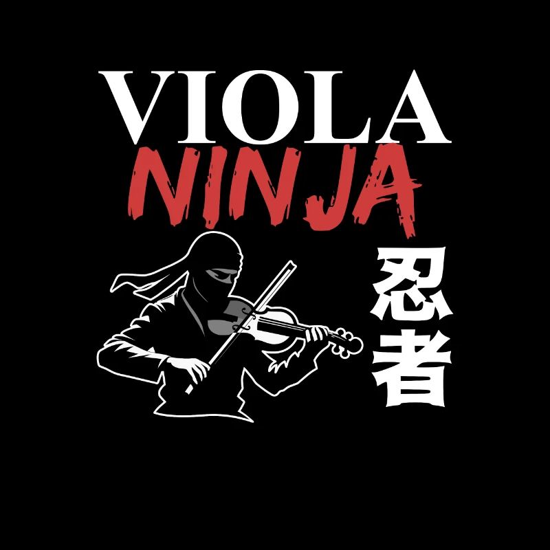Viola Viola Violist Ninja Funny