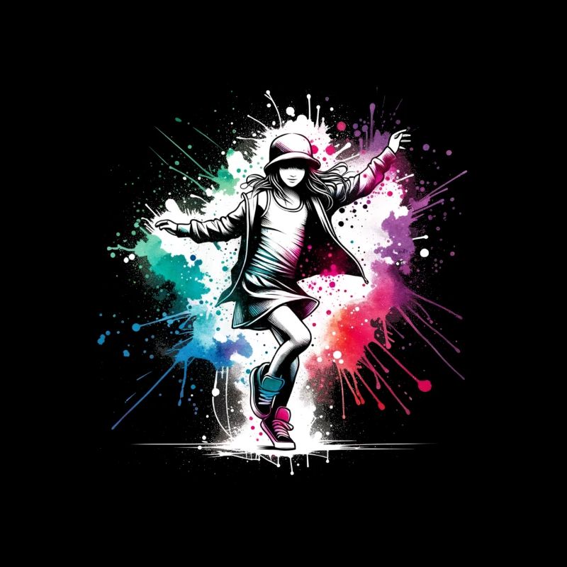 Mädchen, die gerne tanzen