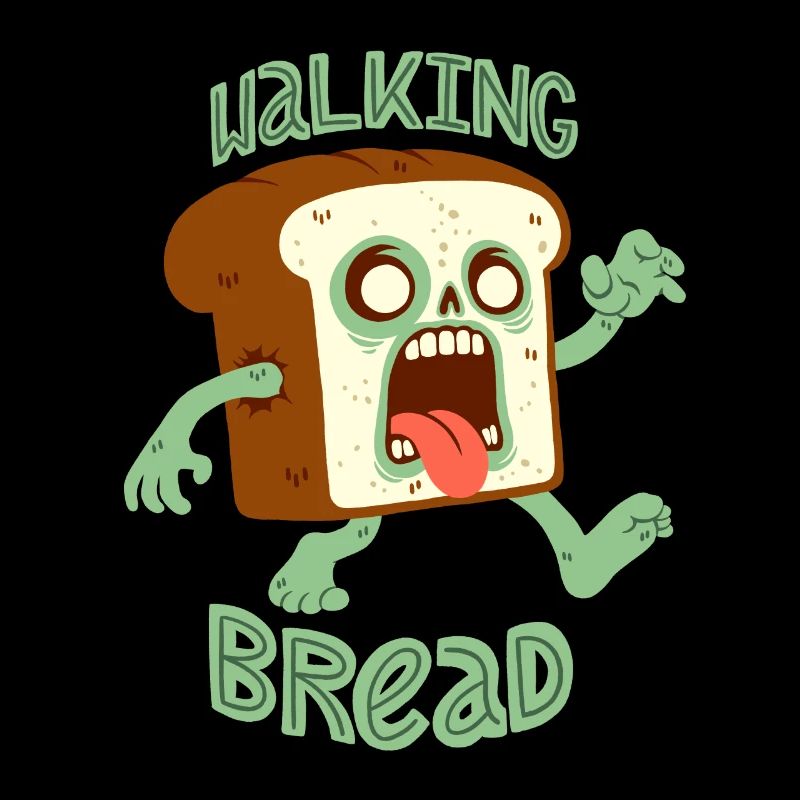 Zombie-Brot: Walking Bread