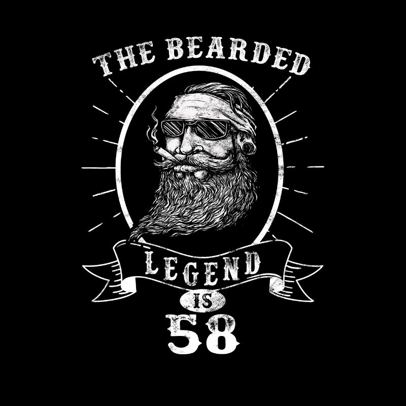 La légende barbue a 58 ans