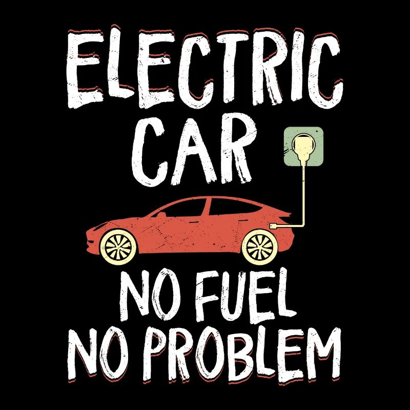 Voiture électrique Pas de carburant Pas de problème Véhicule électrique E