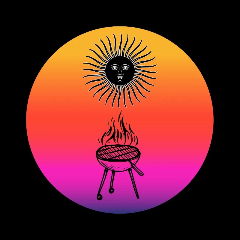 Retro Sun Grilling