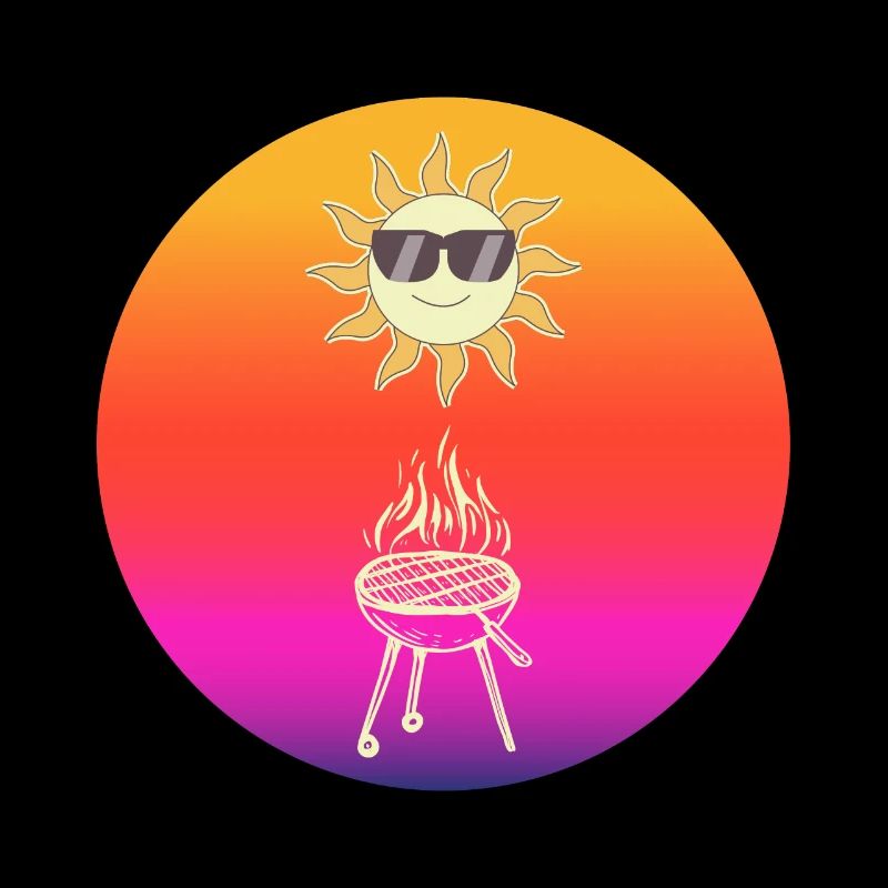 Retro Sun Grilling