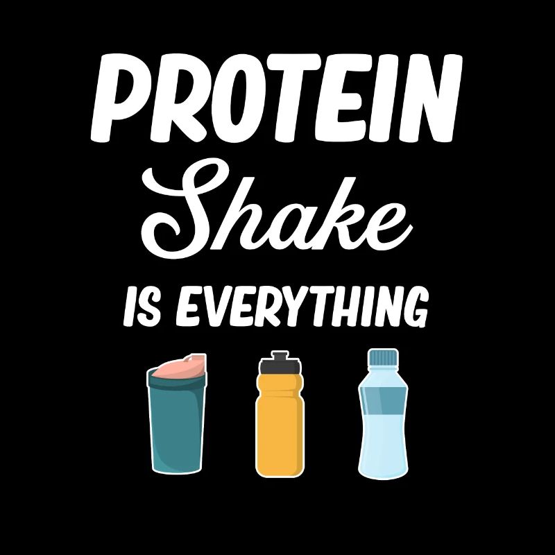 Protein shake is everything, cardio training,