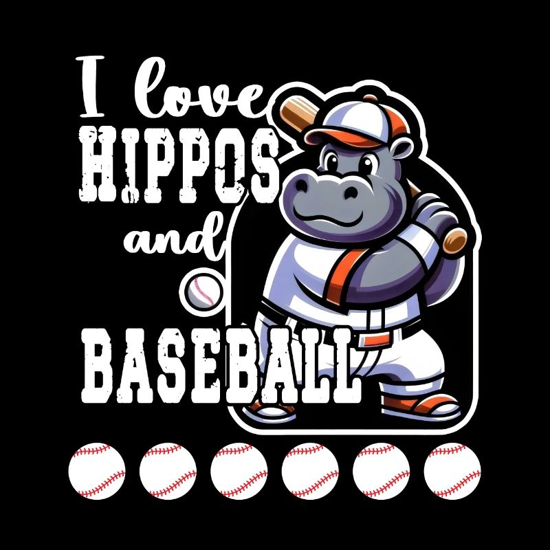 J’aime les hippopotames et le baseball