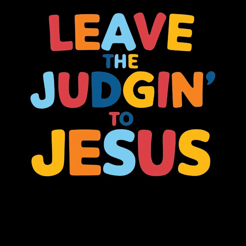 Überlassen Sie das Urteil Jesus