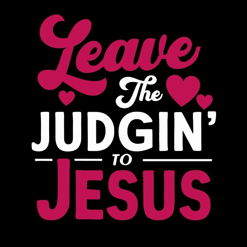 Überlassen Sie das Urteil Jesus