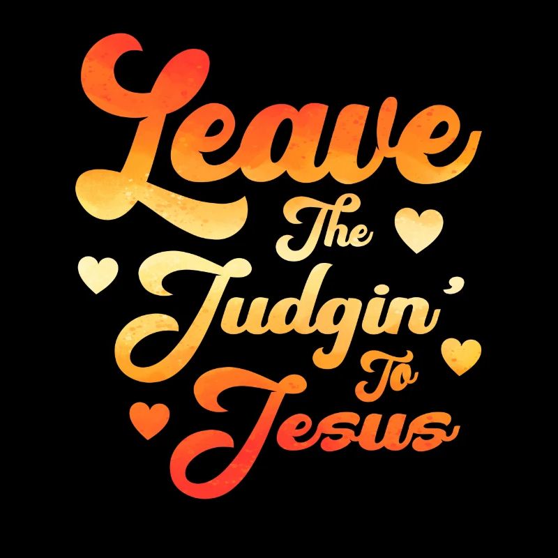 Überlassen Sie das Urteil Jesus