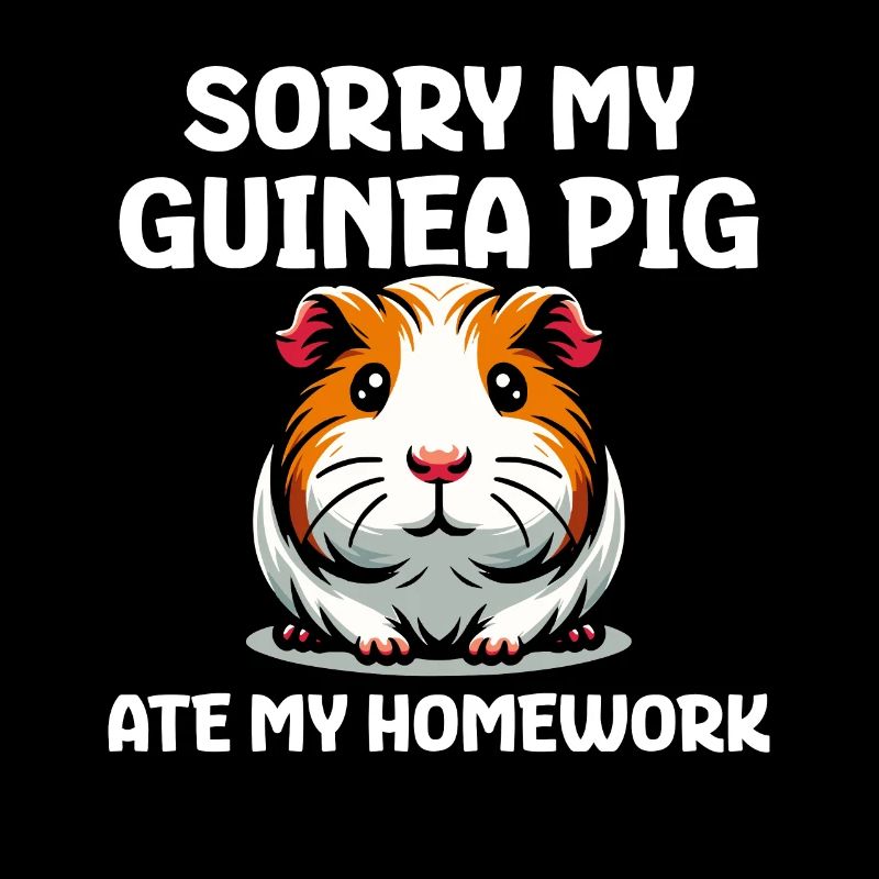 Désolé, mon cochon d’Inde a mangé mes devoirs