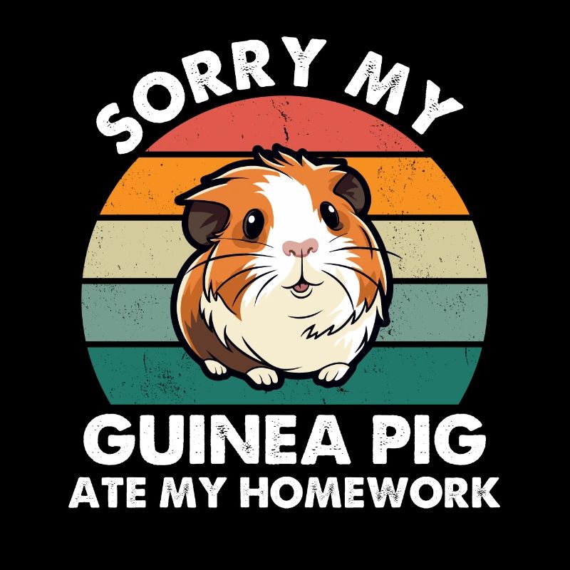 Désolé, mon cochon d’Inde a mangé mes devoirs