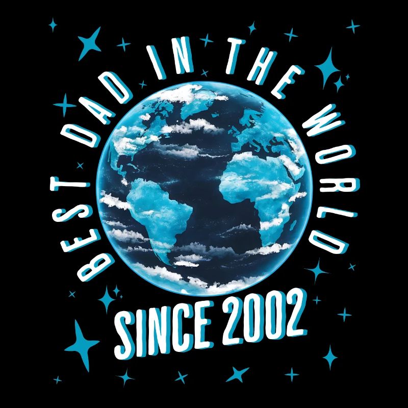 Bester Papa der Welt seit 2002 Vatertag