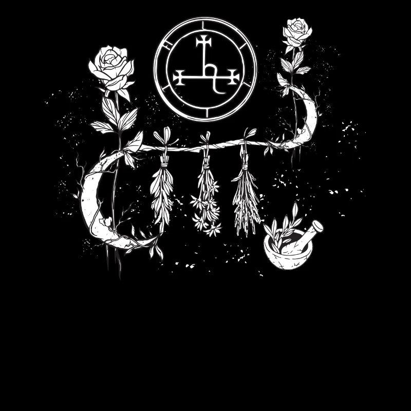 Kräutergarten Geschenkidee Gothic Okkult Witch