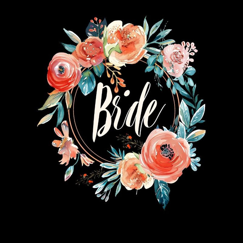 Cadeau de couronne de fleurs de mariée jeune âne nasbchied