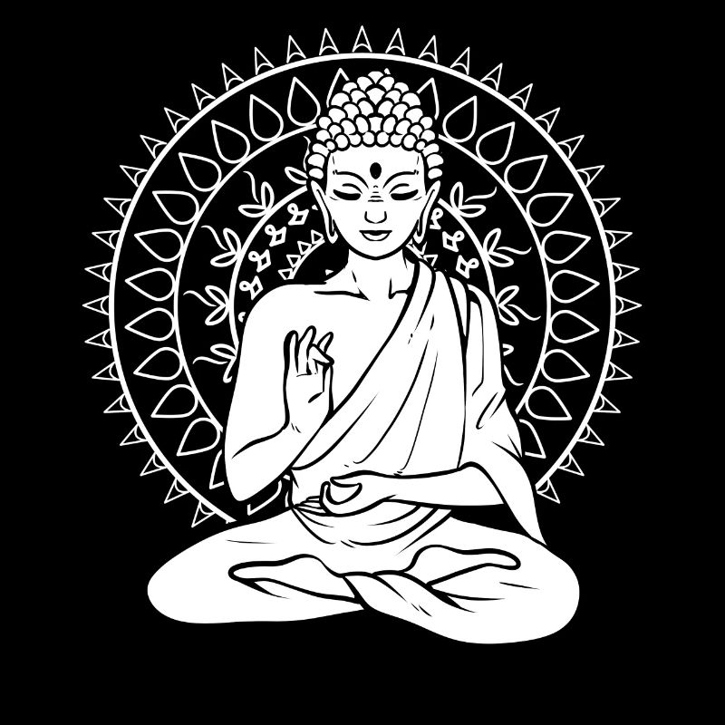 Meditierender Buddha Meditationstrainer