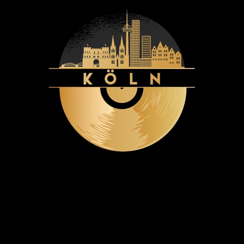 Disque vinyle - Skyline-Cologne