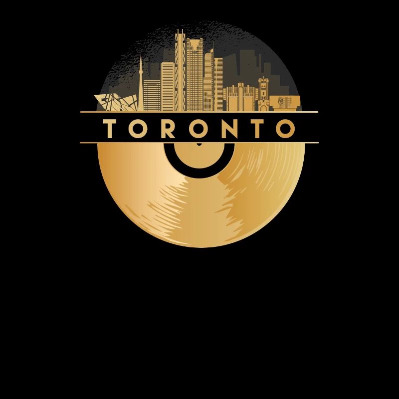 Disque vinyle Musique Skyline-Canada-Toronto