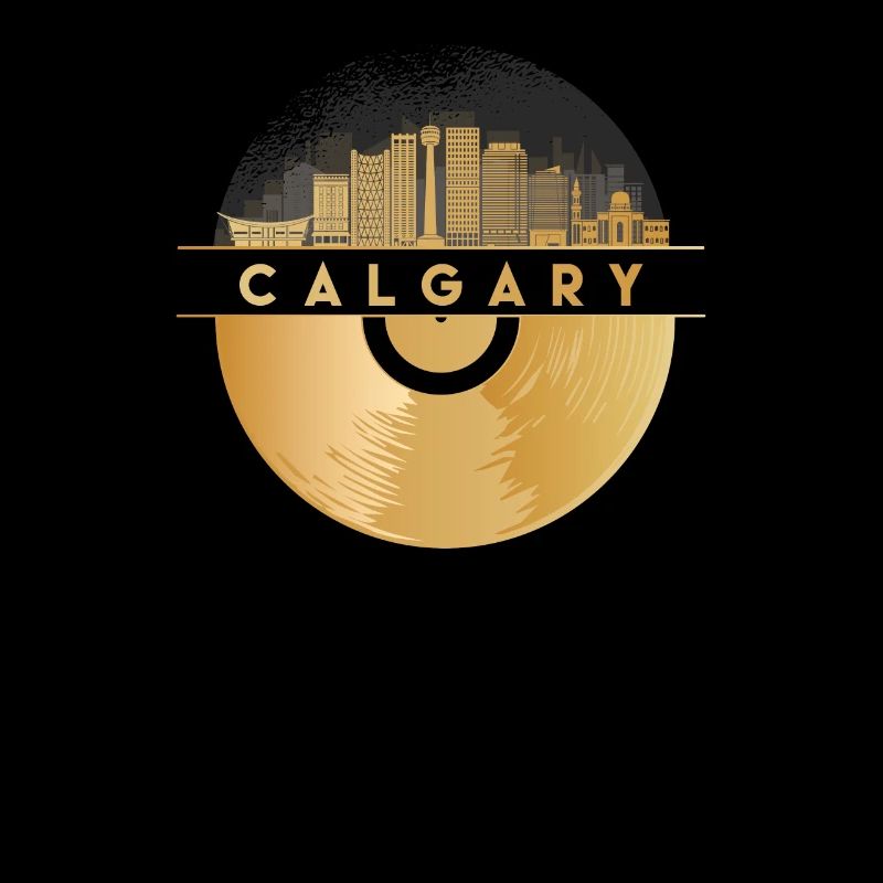 Disque vinyle Musique Skyline-Canada-Calgary