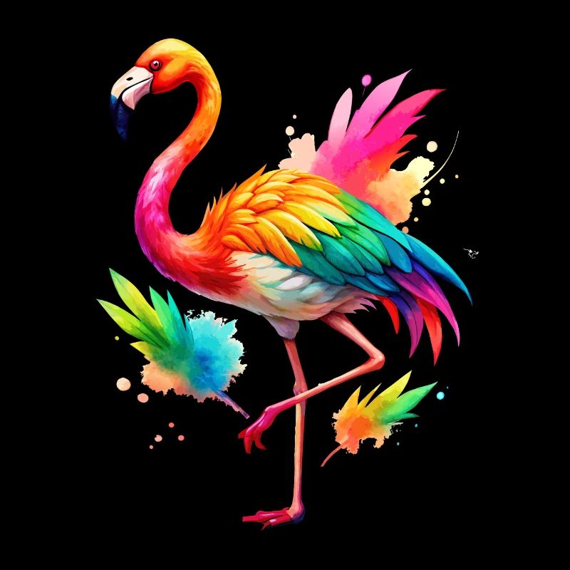 Flamingo Pride Black