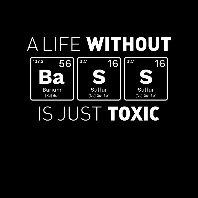 Bass Nerds Periodic Table Elements Science