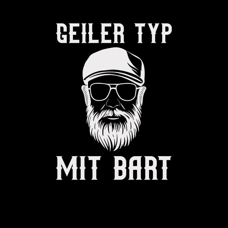 Geiler typ mit Bart