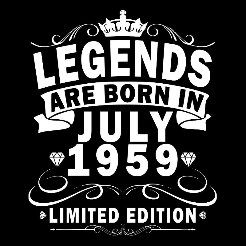 Juli 1959 Juli Geburtstagsgeschenk Juli 1959
