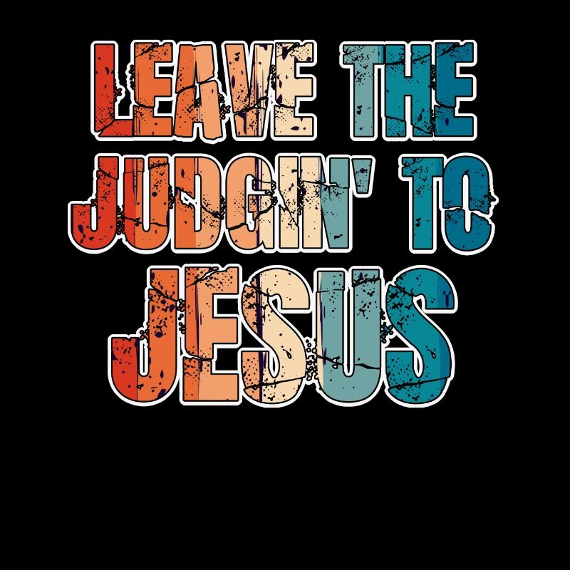 Überlassen Sie das Urteil Jesus