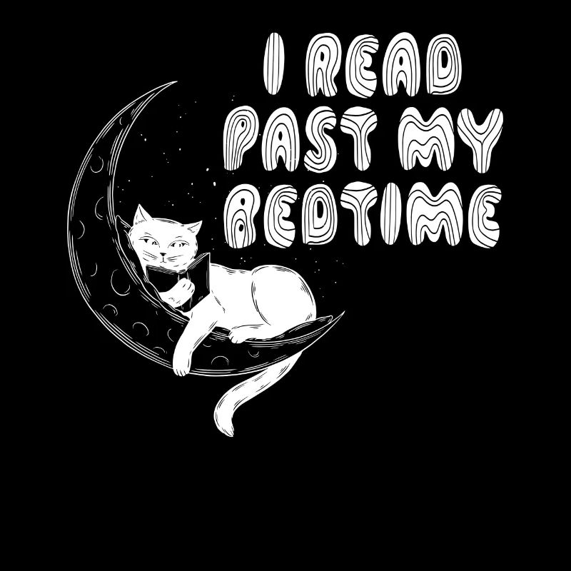 I read after bedtime reading cat