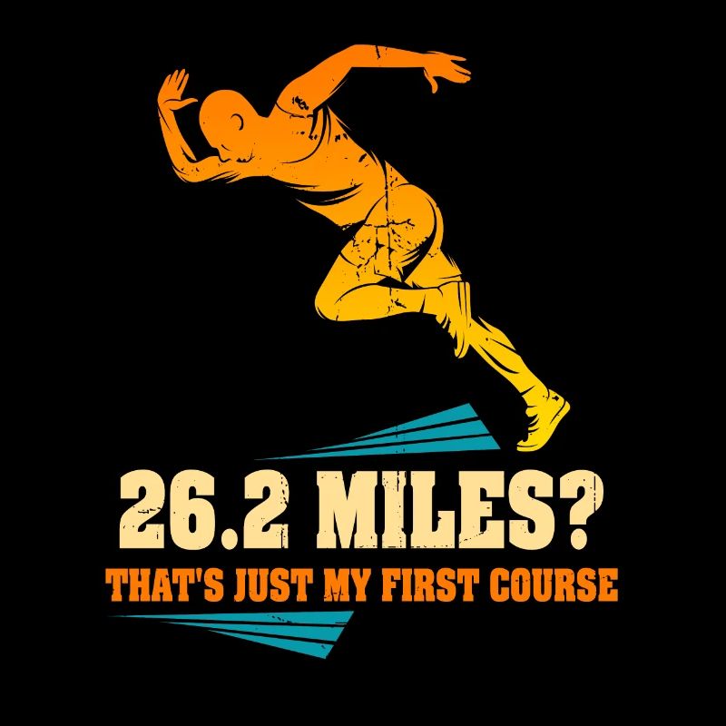 26,2 milles ? Ce n’est que mon premier cours