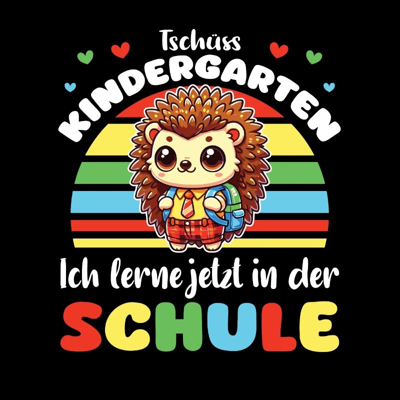 Bye bye kindergarten, I'm learning at school
