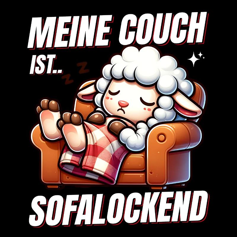 Funny sheep to sleep & chill