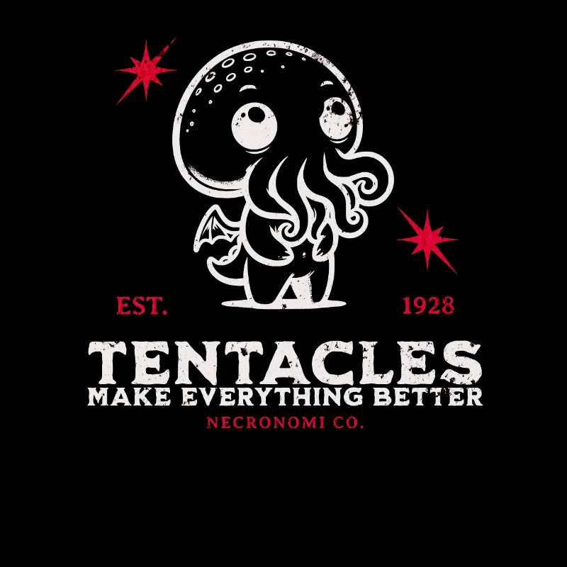 Tantacle mignon Cthulhu Culte Lovecraft Necronomicon