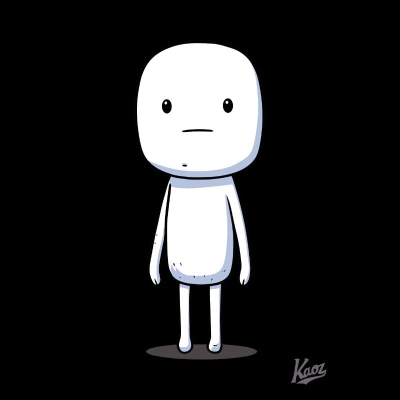 Marshmallow Kerl: Der Strichmännchen-Kumpel