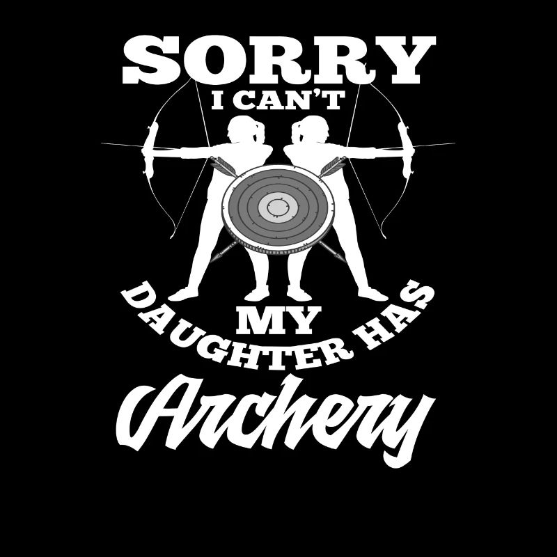 Bogen Tochter Bogenschießen Stolzer Vater