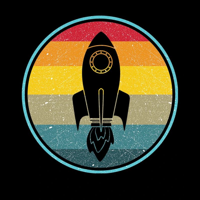 Rocket Science Physique Rétro Vintage