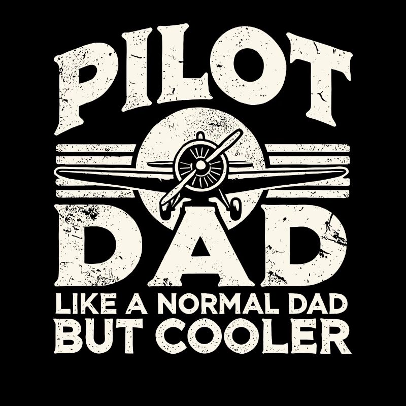 Pilot & Father, Airplane, Flyer, Flight School