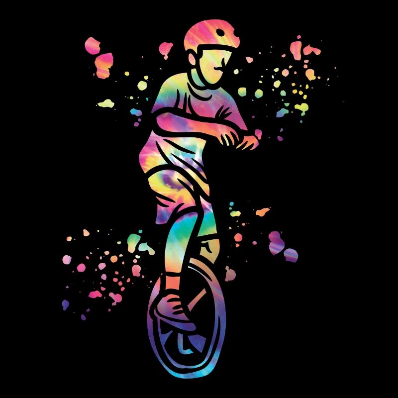 Unicycliste monocycle monocycle