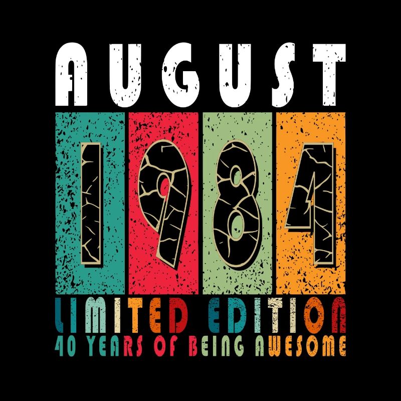 Anniversaire Août 1984
