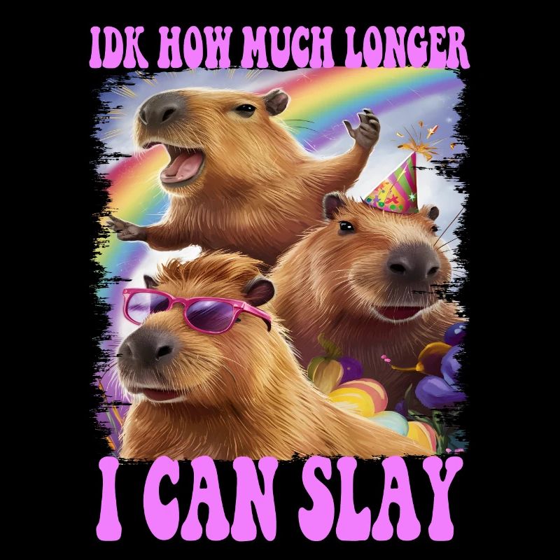 capybara funny meme shirt
