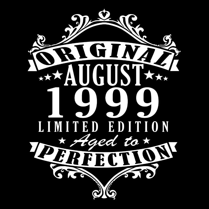 August 1999 August Geburtstag 1999 August