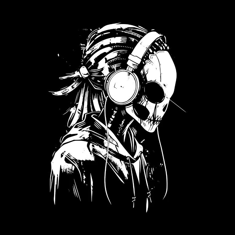 Festival Alien DJ Alien avec casque UFO