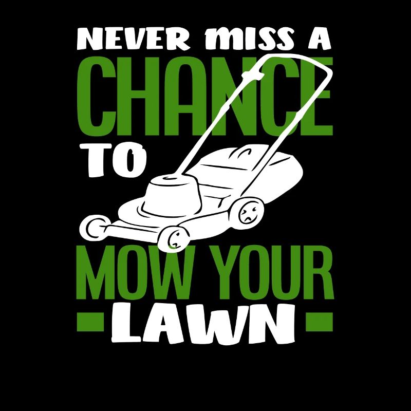 Landscaper Lawn Mowing Saying