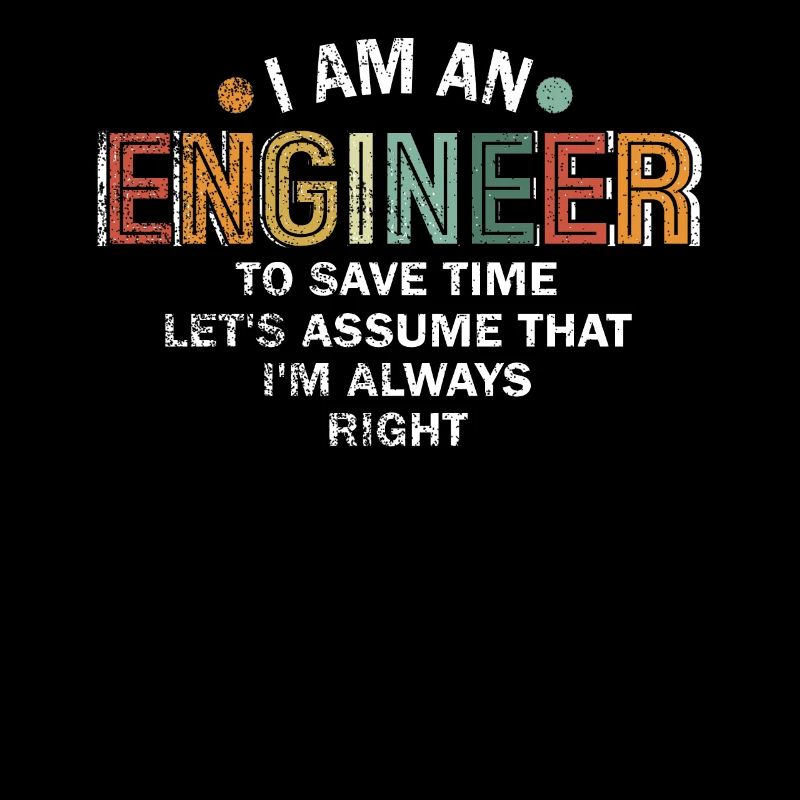 Ich bin ein Ingenieur, der immer Recht hat
