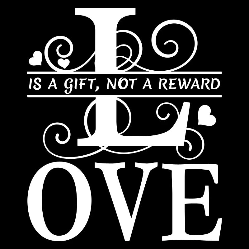 Love is a Gift Flock Solid Color