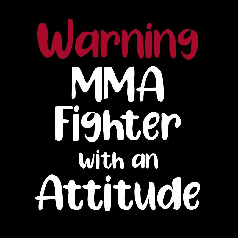 Warnung! Mma-kämpfer Mit Einer Einstellung